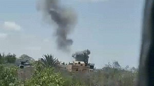 התקיפות היום בחאן יונס