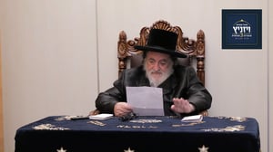 'אני מקבל הכל באהבה ובשמחה': האזינו לדבריו המרטיטים של האדמו"ר מויז'ניץ עם שובו לארץ