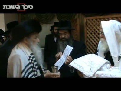 וידאו: נינו של גאב"ד נווה אחיעזר הובא בברית