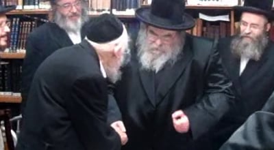 תיעוד: האדמו"ר מבעלזא בבית הגרי"ש