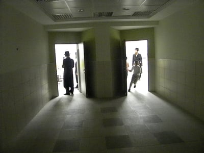 צמרת ויז´ניץ בחנוכת החיידר בברכפלד