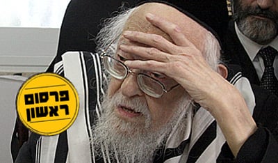 התבטאות נדירה. הגרי"ש