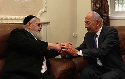 הנשיא אצל הגר"ע, הבוקר