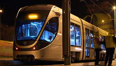 הרכבת הקלה. תעצור בשועפט? (צלם: פלאש 90)