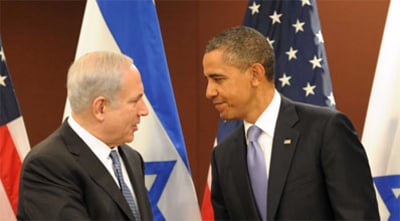 אובמה ונתניהו