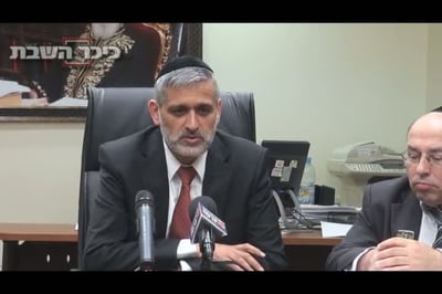 אלי ישי: "התירו את דמם של הרבנים"