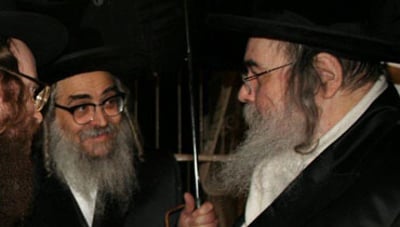 האדמו"רים נפגשים, שלשום