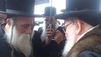 האדמו"ר מגיע לישראל