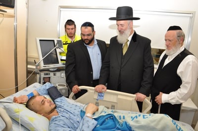 הרב הראשי והצעיר שנפגע על רקע אנטישמי