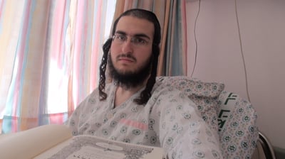 משה פראנק בבית החולים