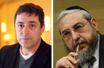 בן כספית וח"כ חיים אמסלם