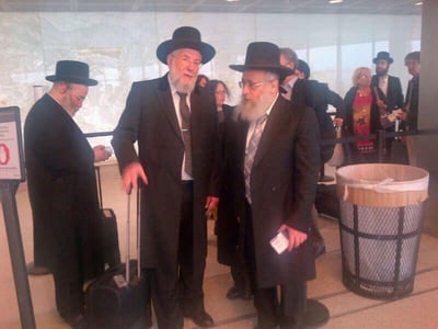 הרב לאו לרב יצחק יוסף: "אין מתאים יותר מלפגוש ביום ירושלים את רבה של ירושלים"