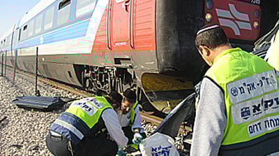 אסון בחדרה: חרדי נפגע מרכבת ונהרג במקום