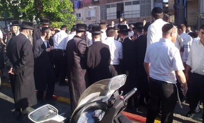 המהומה במרכז בני-ברק