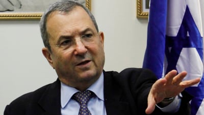 שר הביטחון אהוד ברק