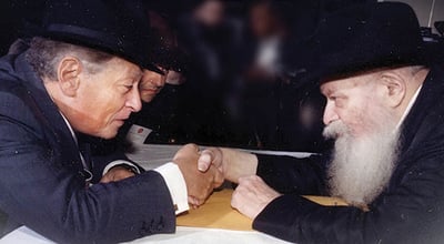 ה"זבולון" של חב"ד. רוהר אצל כ"ק האדמו"ר מליובאוויטש