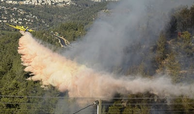 השריפה, אמש