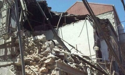 "פועלים צעקו 'המבנה הולך לקרוס - תברחו'"