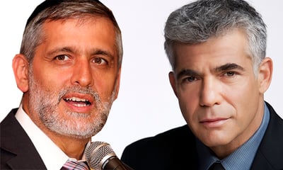 יאיר לפיד ואלי ישי