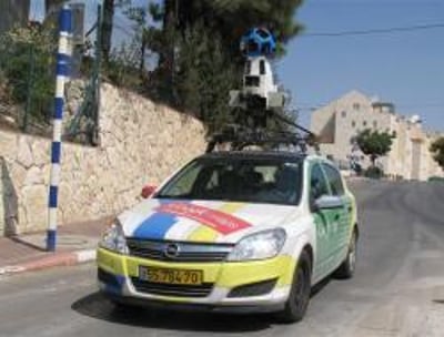 רכבי גוגל סטריט בחברון