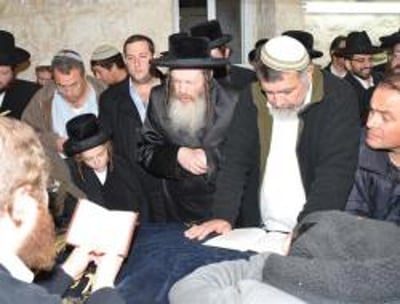 האדמו"ר בקבר יוסף