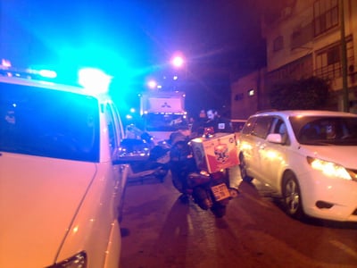 זירת האירוע, הערב.
