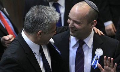 בנט ולפיד, אמש