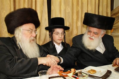 צפו: בר מצווה בחסידות קאמרנא