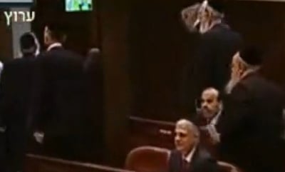 הח"כים החרדים נוטשים את המליאה