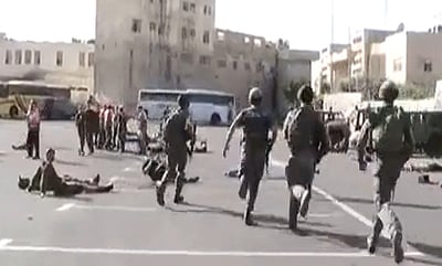 צפו: תרגיל של צה"ל במערת המכפלה