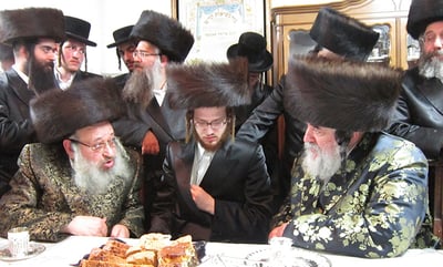 האופרוף בשמחת בית ויז'ניץ-דעעש
