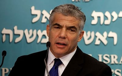 שר האוצר יאיר לפיד