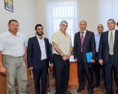 שגריר ישראל באוקראינה ביקר באומן