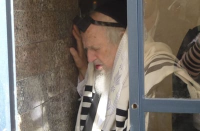 צפו בגלריה: הגר"ש אויערבך במירון