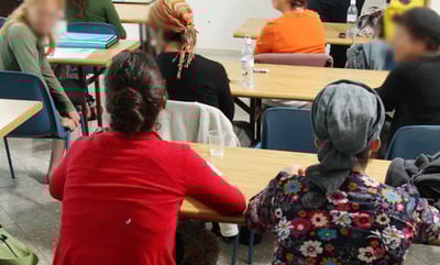 סטודנטיות בקמפוס החרדי של הקריה האקדמית אונו