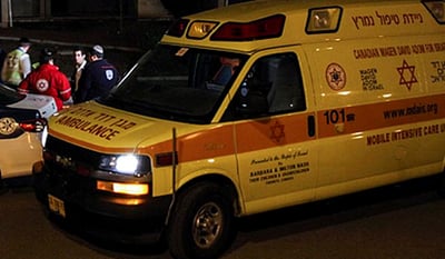 אברך נפצע קשה בתאונה, בנו הפעוט נפצע קל-בינוני