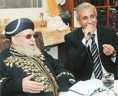 יחיאל נהרי ומרן הרב עובדיה יוסף זצ"ל