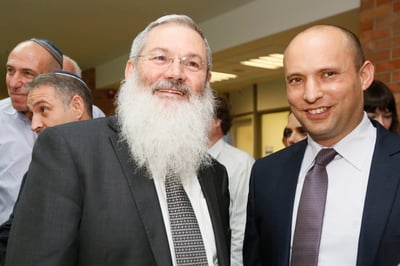 סגן השר בן דהן ושר הדתות נפתלי בנט
