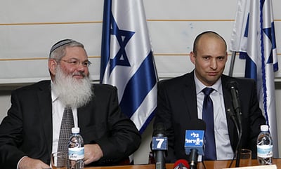 שר הדתות בנט וסגנו בן דהן