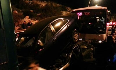 זירת התאונה, הלילה