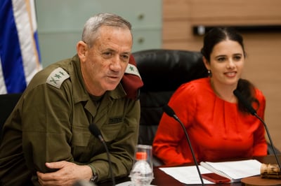 הרמטכ"ל בני גנץ ואיילת שקד