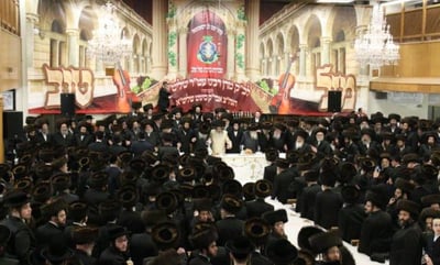 גלריה: שמחת אירוסי לנכדת האדמו"ר מהרי"י מסאטמר