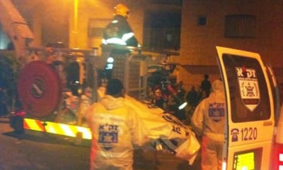 ביתר עילית: גופת הנפטר חולצה עם מנוף