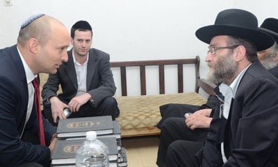 בנט ניחם את גפני: "אני צריך לחזור בתשובה"