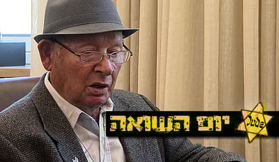 ניצולי זוועות השואה משחזרים מול ראש הממשלה בנימין נתניהו