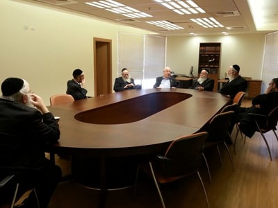 הפגישה עם ריבלין, הבוקר