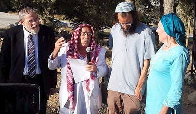 השייח והרב בתפילה למען החטופים