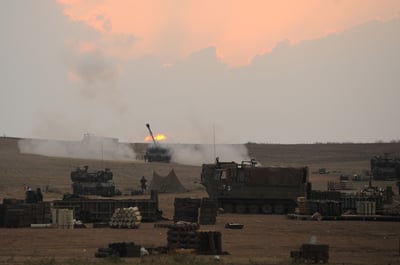 חיילי צה"ל בגבול הרצועה