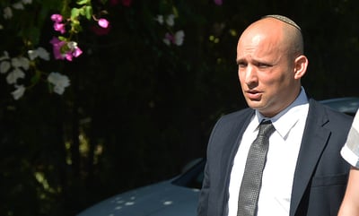 "זה לא נגמר". השר נפתלי בנט
