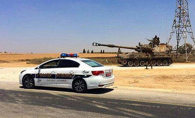 המשטרה: למרות הפסקת האש הכוננות נמשכת